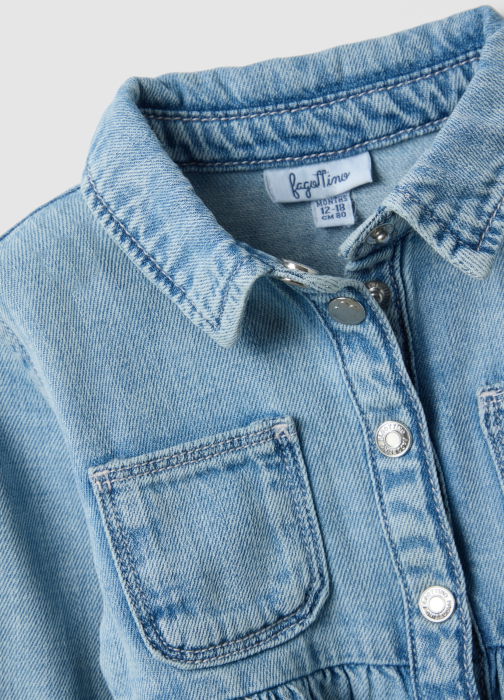 OVS Kids Rochie Medium Light Blue Fete 9-36 Luni [3]