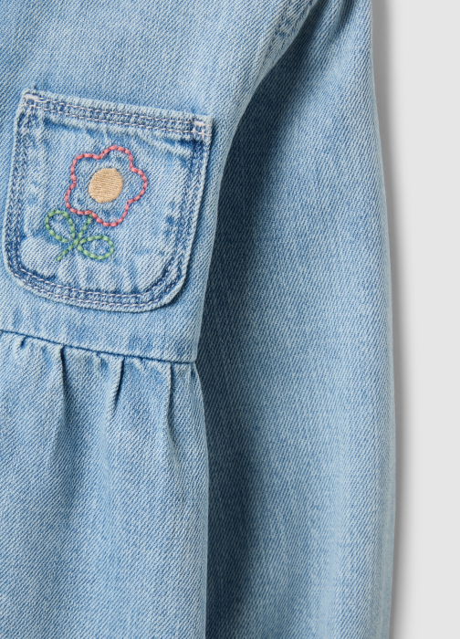 OVS Kids Rochie Medium Light Blue Fete 9-36 Luni [4]