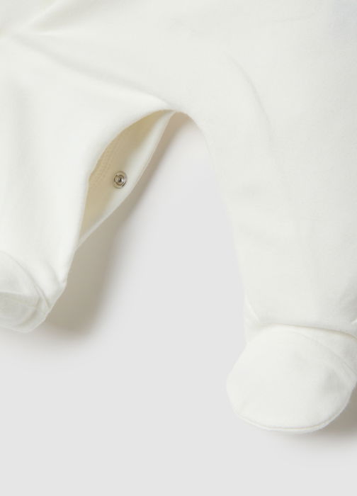 OVS Kids Salopeta Alba Baieti 0-9 Luni [4]