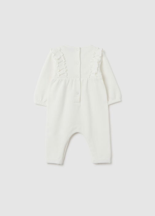 OVS Kids Salopeta Alba Fete 0-9 Luni [2]