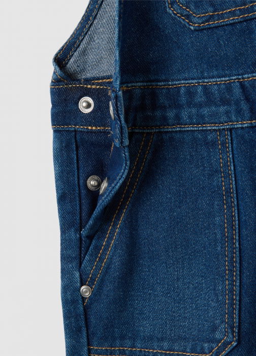 OVS Kids Salopeta Denim Celestial Blue Baieti 9-36 Luni [3]