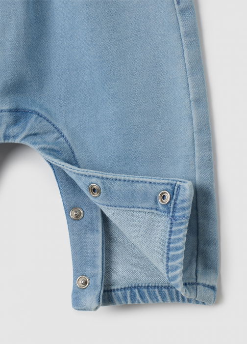 OVS Kids Salopeta Indigo Fete 0-9 Luni [4]