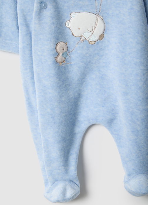 OVS Kids Комбинезон Для Мальчиков Light Blue Melange 0-9 Месяцев [4]