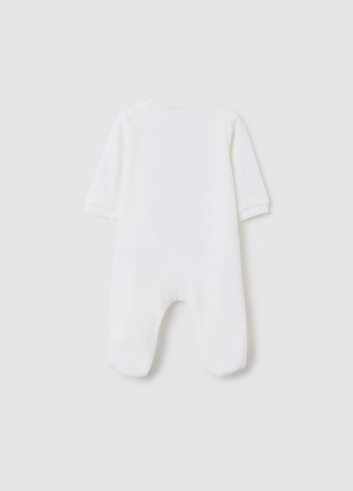 OVS Kids Salopeta Lucent White Baieti 0-9 Luni [2]
