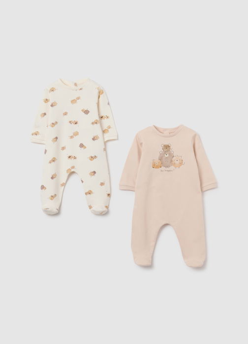 OVS Kids Salopeta-Pijama Almond Peach Baieti 9-36 Luni [1]