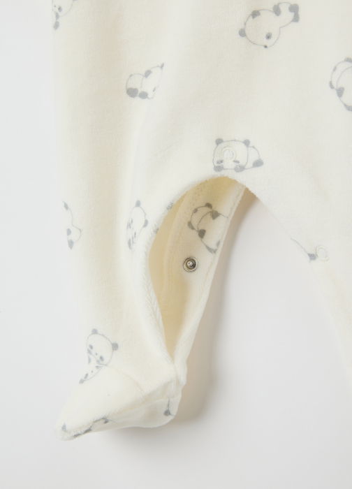 OVS Kids Salopeta-Pijama Gri Baieti 9-36 Luni [4]