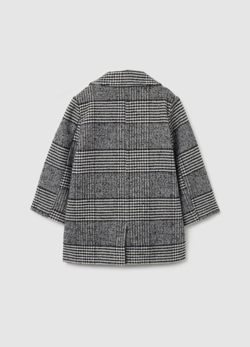 OVS Kids Scurta Black/White Check Fete 3-10 Ani [2]