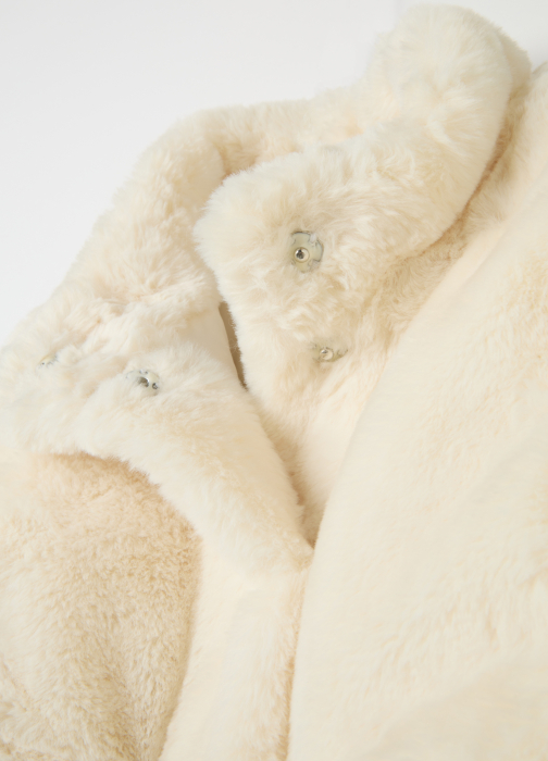 OVS Kids Scurta De Iarna Gri/Alba Fete 3-10 Ani [3]