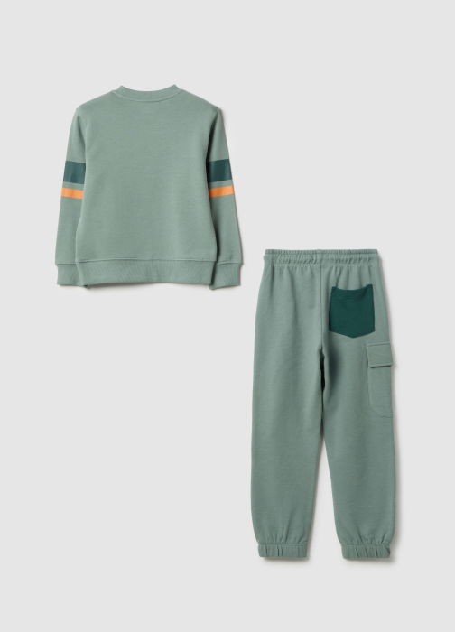 OVS Kids Set Hanorac+Jogger Lily Pad Baieti 3-10 Ani [2]