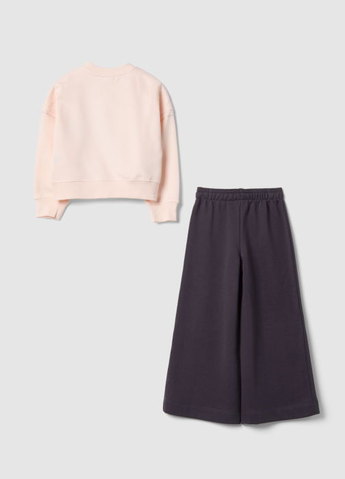 Set Hanorac+Jogger Pudra Fete 3-10 Ani [2]