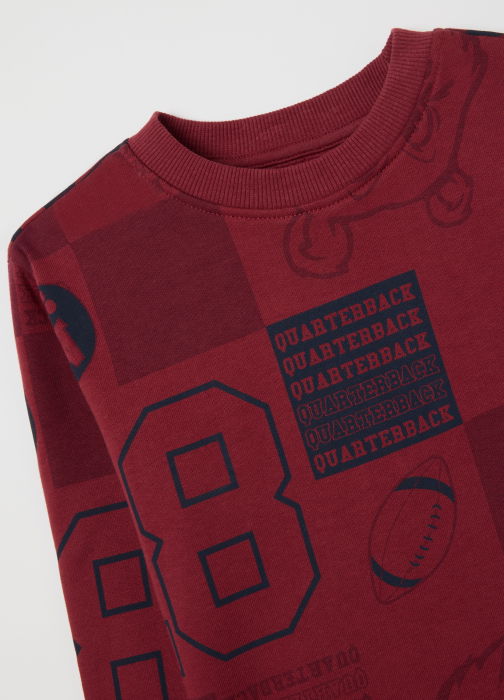 OVS Kids Набор Толстовок+Джоггер Для Мальчиков Ruby Wine 3-10 Лет [3]