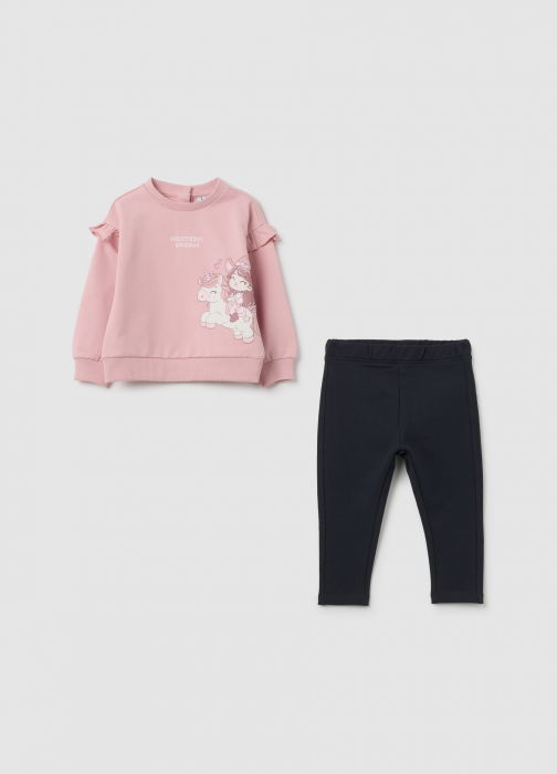 OVS Kids Set Sport Bleached Mauve Fete 9-36 Luni [1]