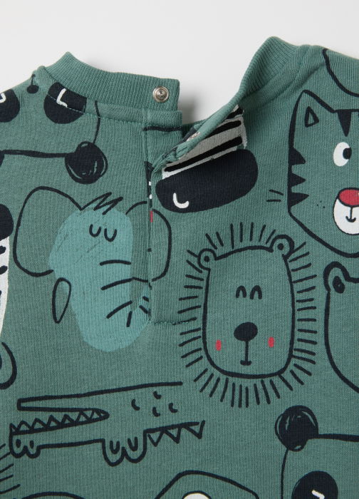 OVS Kids Set Sport Sagebrush Green Baieti 9-36 Luni [4]