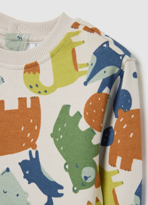 OVS Kids Set Sport Whitecap Gray Baieti 9-36 Luni [3]