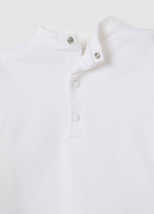 OVS Kids Set Tricou + Pantaloni Beige Melange Baieti 0-9 Luni [4]