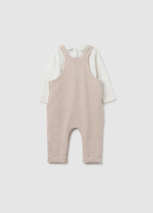 OVS Kids Набор Футболка + Штаны Для Мальчиков Beige Melange 0-9 Месяцев [2]