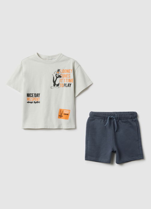 OVS Kids Set Tricou+Sorti Multicolor Baieti 9-36 Luni [1]
