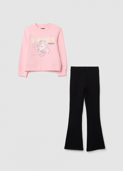 OVS Kids Set Tricou Tickled Pink Fete 3-10 Ani [1]