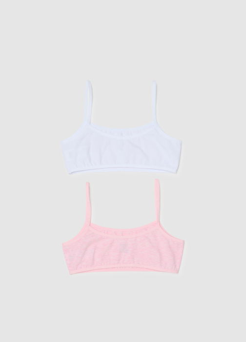 OVS Kids Бюстгальтер Для Девочек Белый/Розовый 10-15 Лет [2]