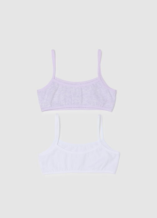 OVS Kids Sutien White/Violet Fete 10-15 Ani [2]