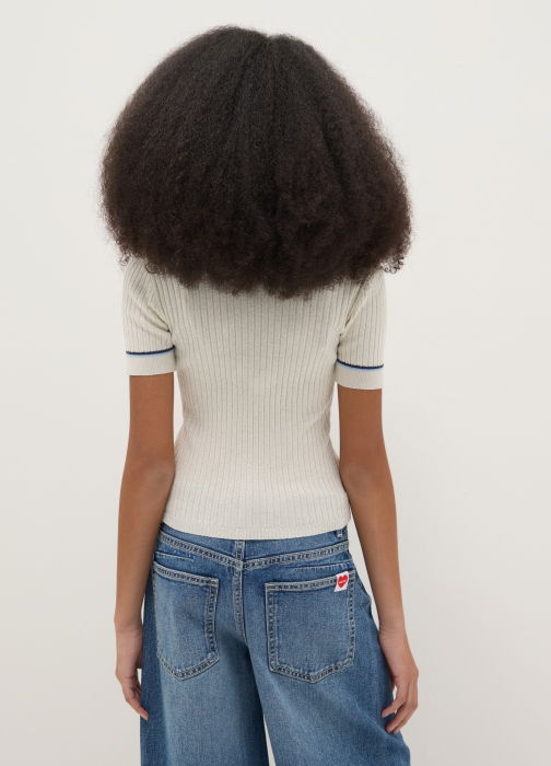 OVS Kids Tricou Blanc De Blanc Fete 10-15 Ani [2]