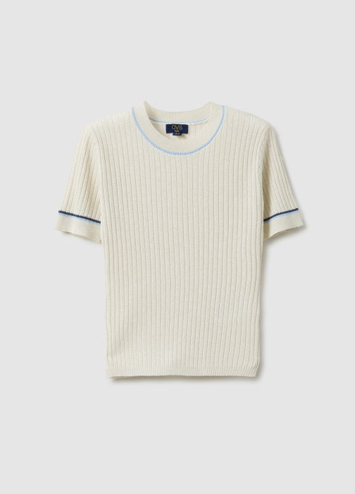 OVS Kids Tricou Blanc De Blanc Fete 10-15 Ani [4]