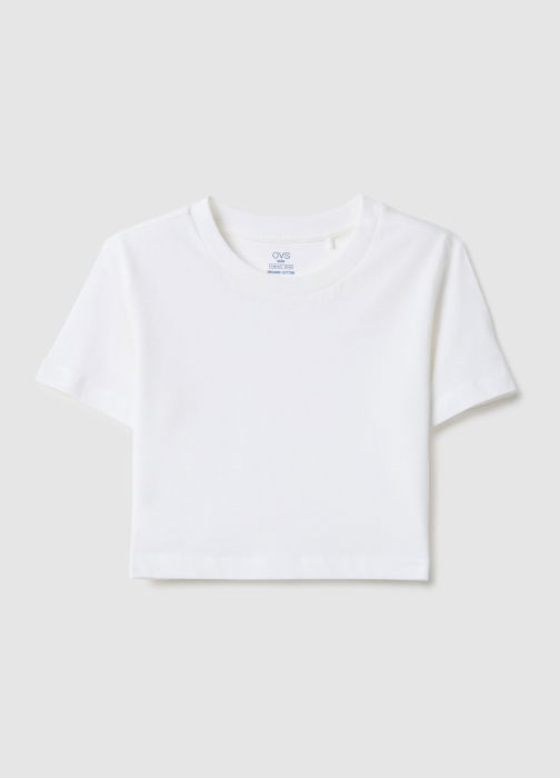 OVS Kids Tricou Bright White Fete 10-15 Ani [4]