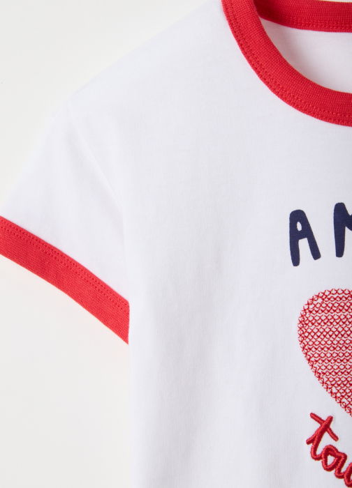 OVS Kids Футболка Для Девочек Bright White 3-10 Лет [4]