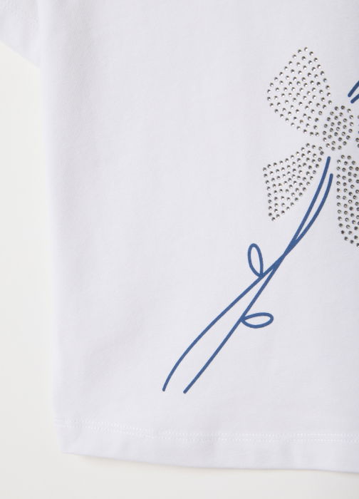 OVS Kids Tricou Bright White Fete 3-10 Ani [4]