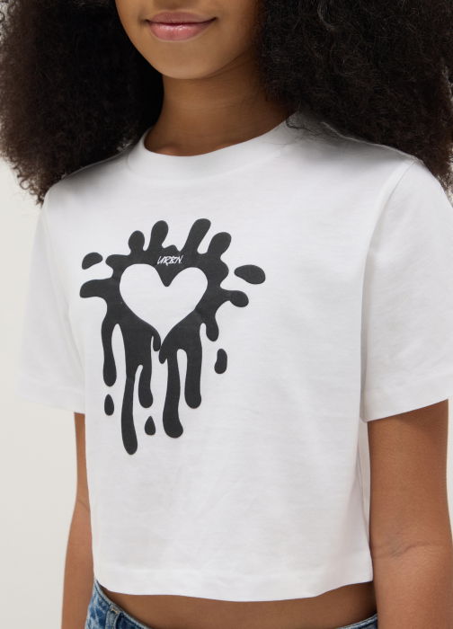 OVS Kids Tricou Brilliant White Fete 10-15 Ani [3]