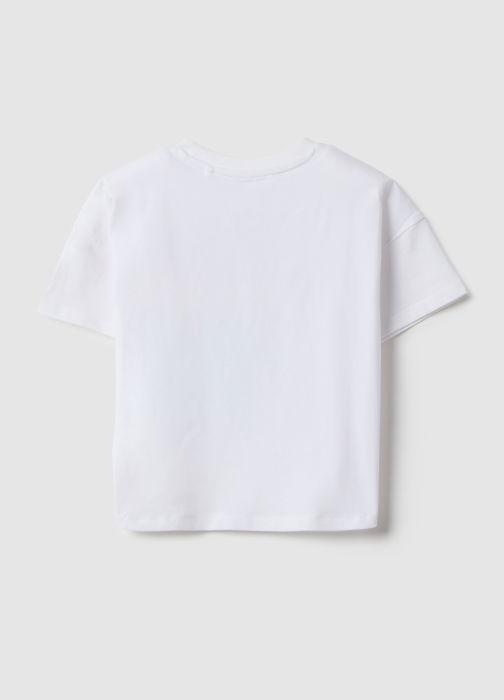 OVS Kids Tricou Brilliant White Fete 3-10 Ani [2]