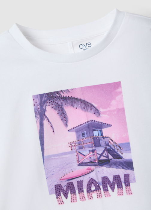 OVS Kids Футболка Для Девочек Brilliant White 3-10 Лет [3]