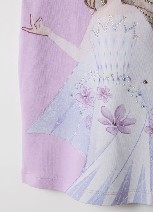 Tricou Light Violet Fete 3-10 Ani [4]