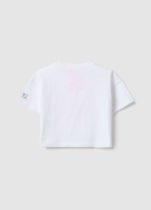 OVS Kids Tricou Lucent White Fete 3-10 Ani [2]