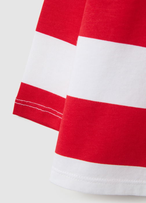 OVS Kids Поло С Длинным Рукавом Для Мальчиков Красный/Белый 9-36 Месяцев [4]