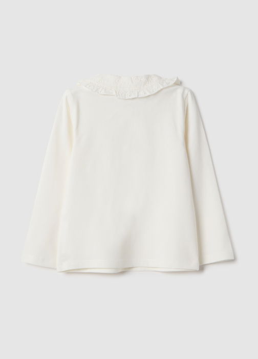 OVS Kids Tricou Polo Maneca Lunga  Sugar Swizzle Fete 9-36 Luni [2]