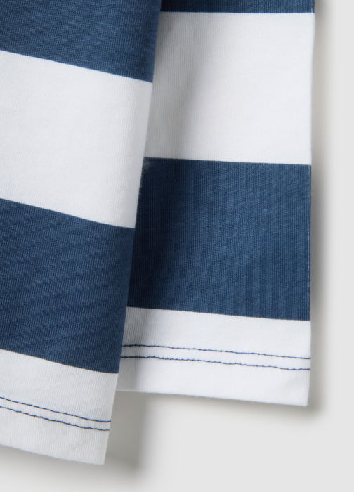 OVS Kids Поло С Длинным Рукавом Для Мальчиков White/Blue  9-36 Месяцев [4]