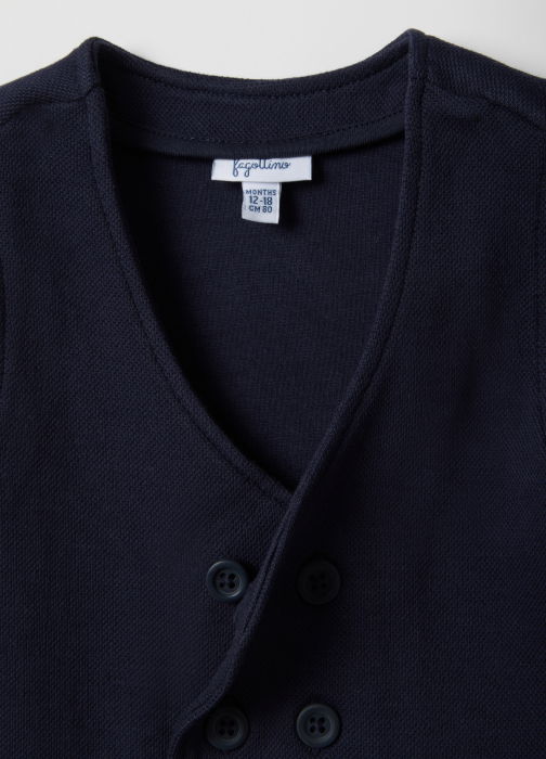 OVS Kids Vesta Dark Blue Baieti 9-36 Luni [3]