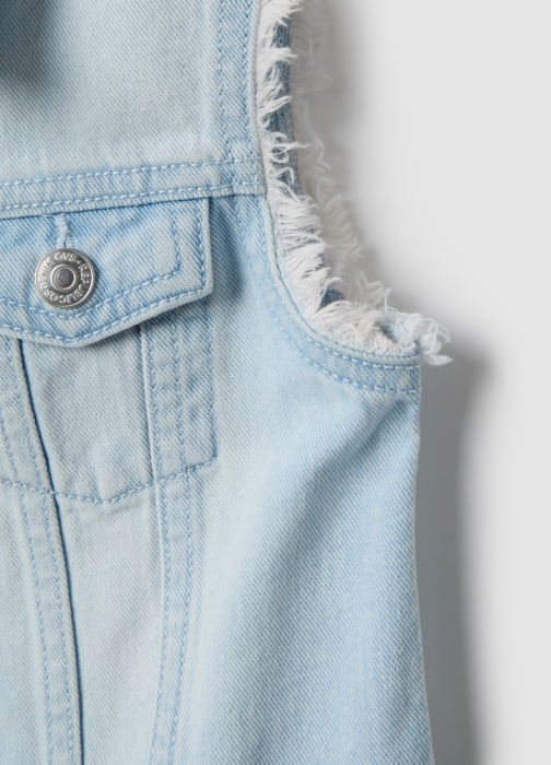 OVS Kids Vesta Light Blue Fete 3-10 Ani [4]