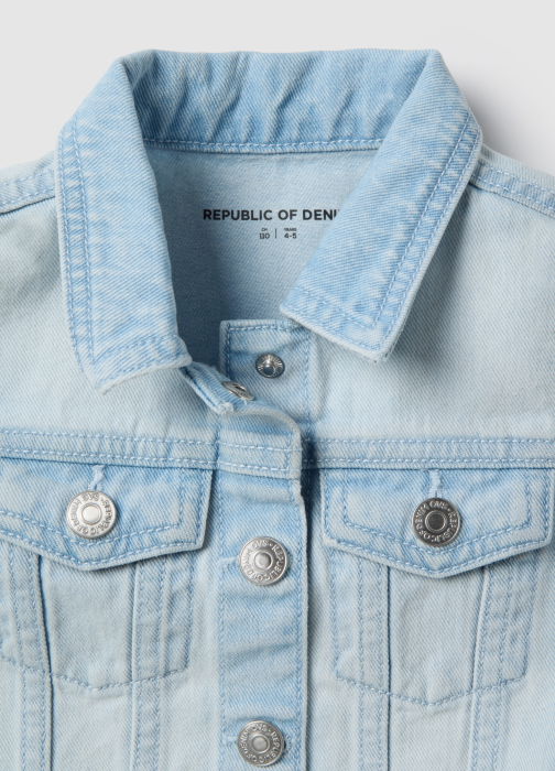 OVS Kids Vesta Light Blue Fete 3-10 Ani [3]