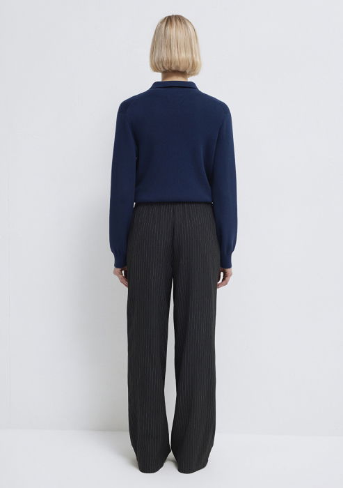 Pantaloni Antracit Straight Femei [6]