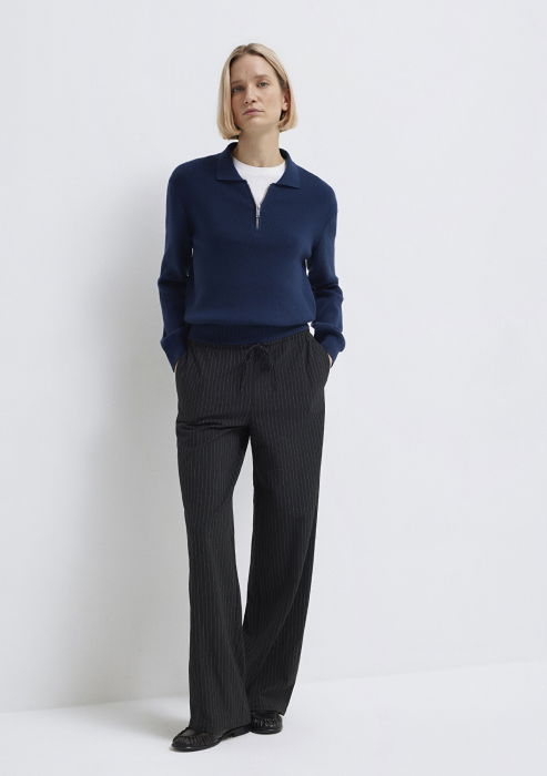 Pantaloni Antracit Straight Femei [3]