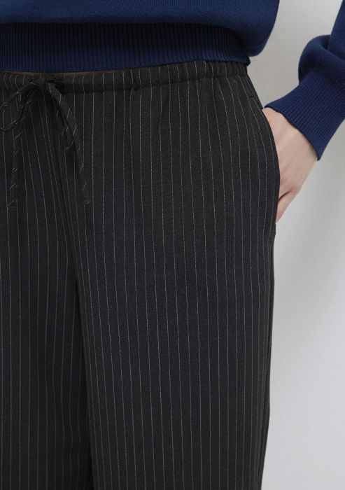 Pantaloni Antracit Straight Femei [7]