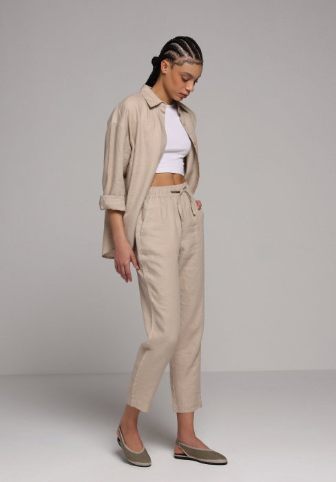 Pantaloni Bej  Femei [2]