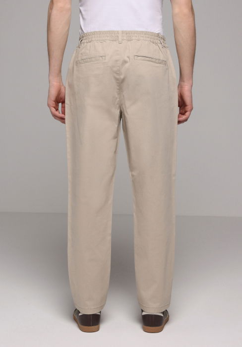 Pantaloni Bej Regular Barbati [2]