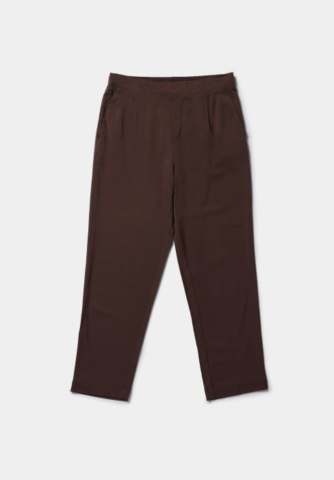 Женские Брюки Бежевые Regular [6]