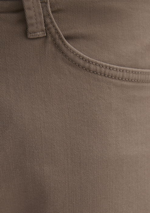 Pantaloni Bej Slim Straight Barbati [8]