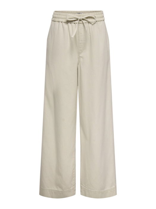 Pantaloni Bej  Wide Leg Femei [6]