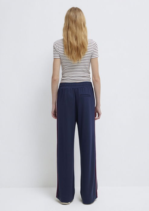 Pantaloni Blue Wide Femei [5]