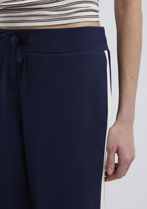 Pantaloni Blue Wide Femei [6]